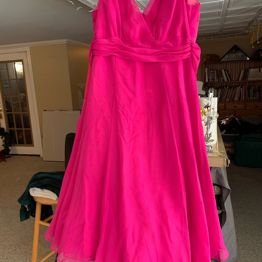 Elegant Pink Evening Dress